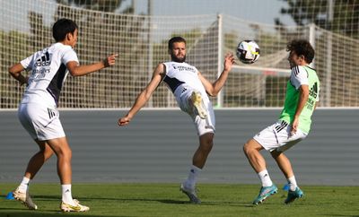 entrenamiento del real madrid
