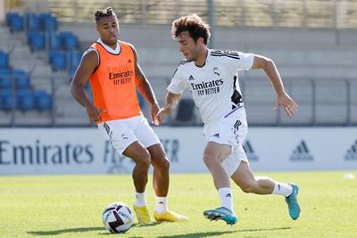 entrenamiento del real madrid
