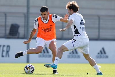 entrenamiento del real madrid