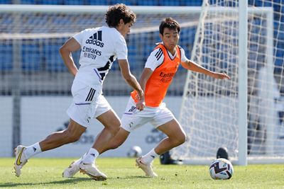 entrenamiento del real madrid