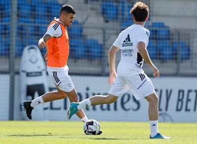 entrenamiento del real madrid