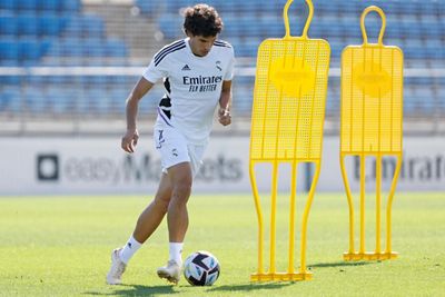 entrenamiento del real madrid