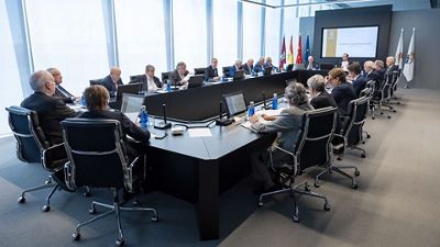 Florentino Pérez presidió el Patronato de la Fundación Real Madrid