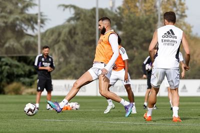 entrenamiento del real madrid