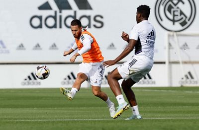 entrenamiento del real madrid