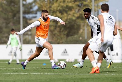 entrenamiento del real madrid