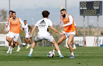 entrenamiento del real madrid