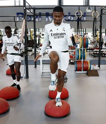 entrenamiento del real madrid