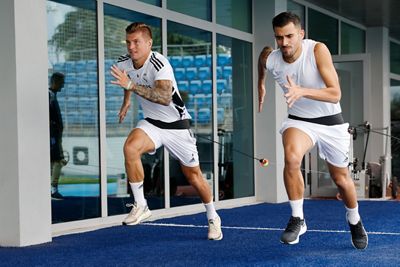 entrenamiento del real madrid