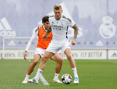 entrenamiento del real madrid