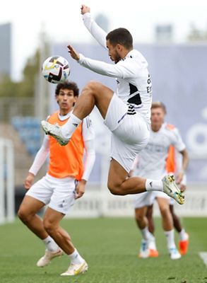 entrenamiento del real madrid