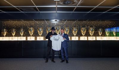 tim burtón visitó el santiago bernabéu