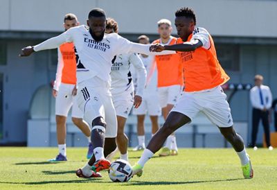 entrenamiento del real madrid