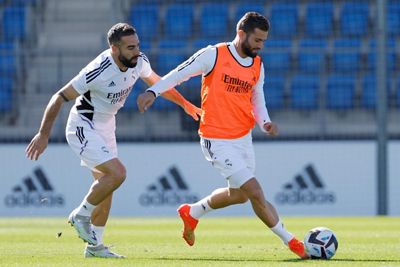 entrenamiento del real madrid