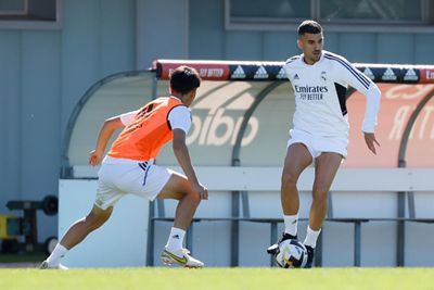 entrenamiento del real madrid