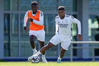 entrenamiento del real madrid