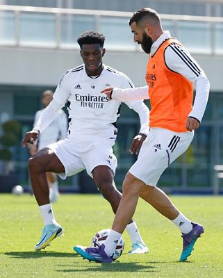 entrenamiento del real madrid
