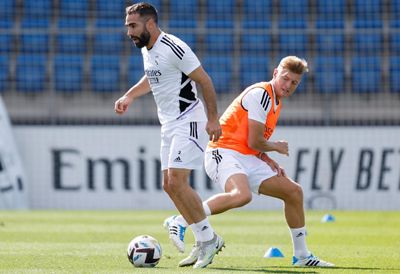 entrenamiento del real madrid