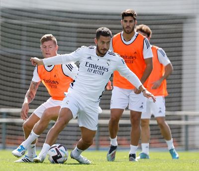 entrenamiento del real madrid