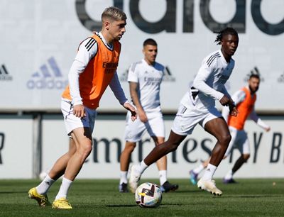 entrenamiento del real madrid