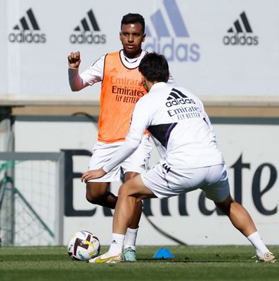 entrenamiento del real madrid