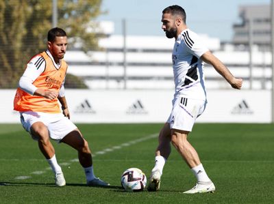 entrenamiento del real madrid