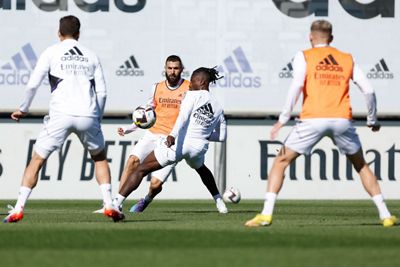 entrenamiento del real madrid