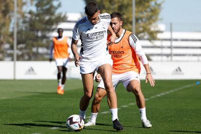 entrenamiento del real madrid