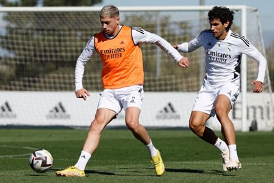 entrenamiento del real madrid