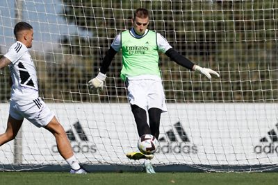 entrenamiento del real madrid