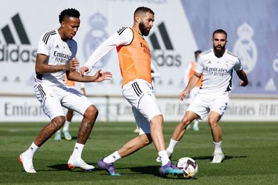entrenamiento del real madrid