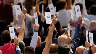 Los tres puntos tratados en la Asamblea General Extraordinaria fueron aprobados casi por unanimidad