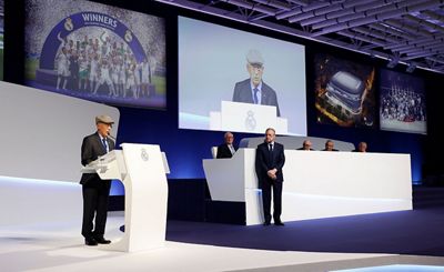 amancio presidente de honor del real madrid