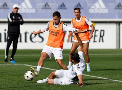 entrenamiento del real madrid