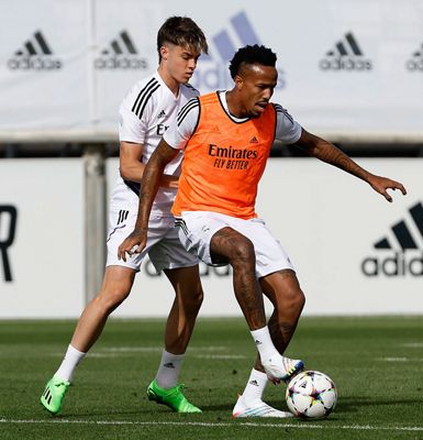 entrenamiento del real madrid