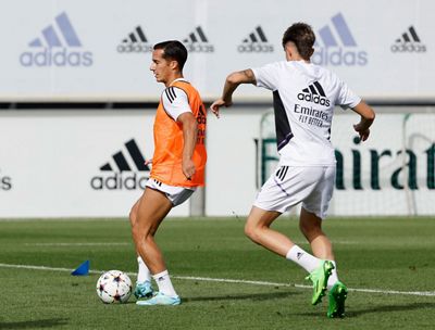 entrenamiento del real madrid