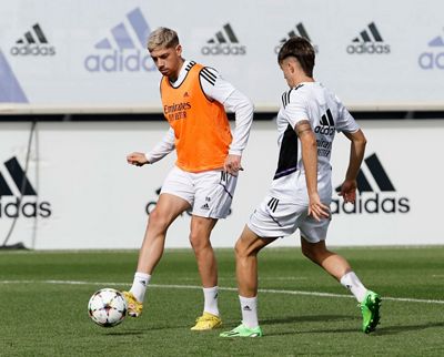 entrenamiento del real madrid