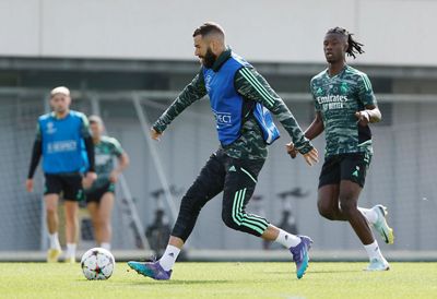entrenamiento del real madrid