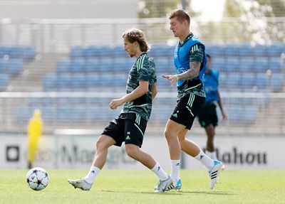 entrenamiento del real madrid