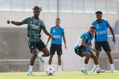 entrenamiento del real madrid