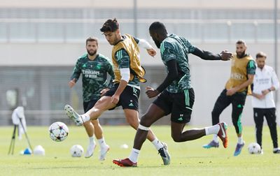entrenamiento del real madrid