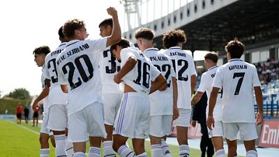 6-1: El Juvenil A golea y se coloca líder de su grupo