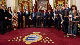 The Real Madrid Foundation receives an award from the Ibero-American Communication Association