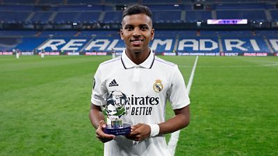 Rodrygo, MVP du match : 'Je suis très heureux du but et de la passe décisive'