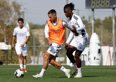 entrenamiento del real madrid