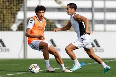 entrenamiento del real madrid