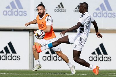 entrenamiento del real madrid