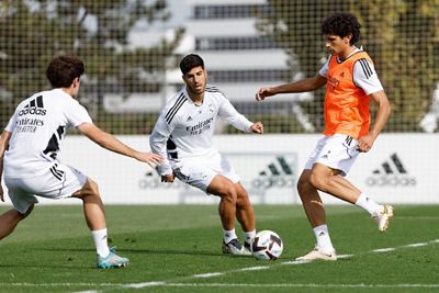 entrenamiento del real madrid