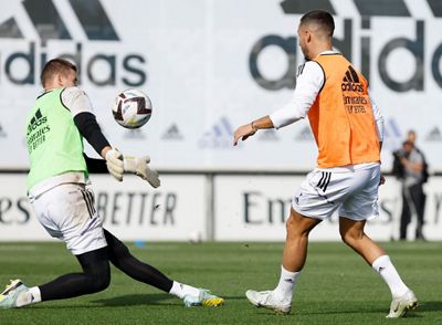 entrenamiento del real madrid