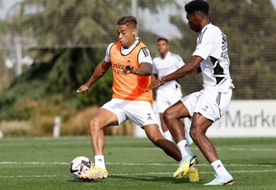 entrenamiento del real madrid